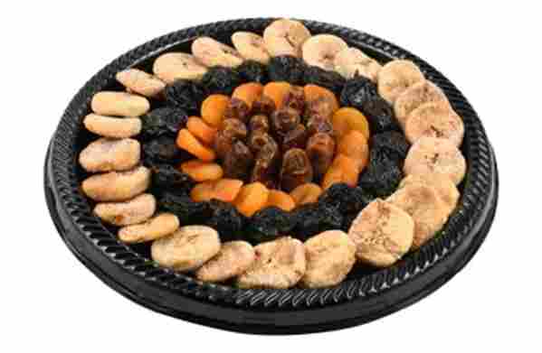 Mixed Round Dry Fruits Platter