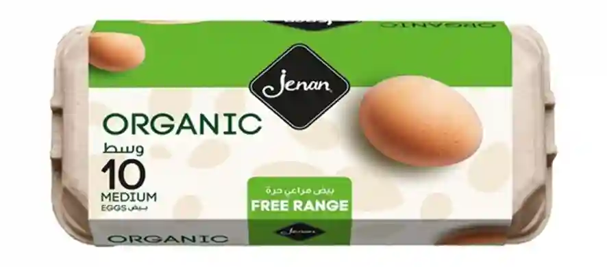 Jenan Organic Free Range Brown Eggs