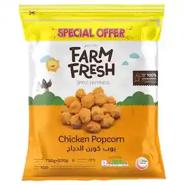 Farm Fresh Chicken Popcorn - 750g + 250g