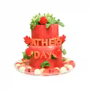 Father's day 2 Tier Cake - 30cm